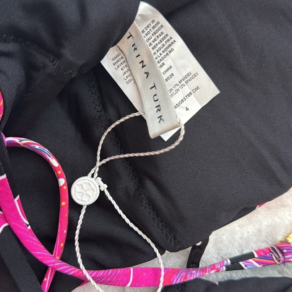 Trina Turk Women's Fleury Strappy-Back One-Piece Swimsuit - Picture 6 of 8